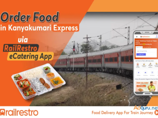 Order Food in Kanyakumari Exp Via RailRestro eCatering App