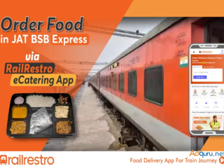 Order Food in Jat Bsb Exp Via RailRestro eCatering App