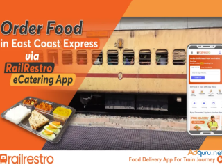 Order Food in East Coast Exp Via RailRestro eCatering App