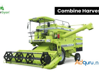 Tractor Combine Harvester in India 2024 - Tractorgyan