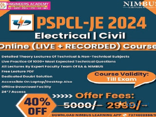 Which is the best online coaching for PSPCL JE exam preparation?