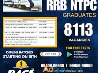 RRB NTPC Coaching Centre in Hyderabad