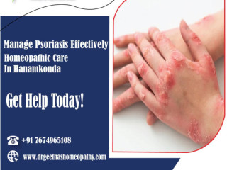 Effective Homeopathy Treatment for Psoriasis in Hanamkonda – Consult Dr. Geetha's Homeopathy