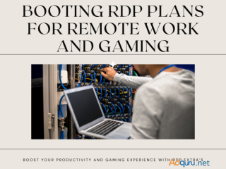 Buy Booting RDP Plans for Remote Work and Gaming