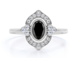 Discover Vintage Black Diamond Engagement Rings