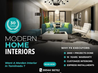 Cost of Interior Design in Madurai