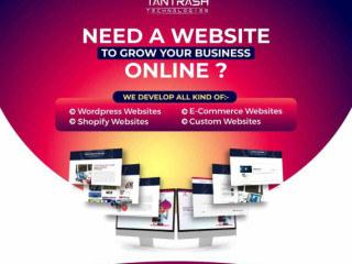 Get A Website To Grow Your Business Online-Tantrash Technologies