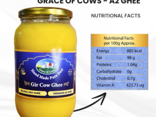 Get the Premium A2 Ghee at Affordable Prices from Grace of Cows