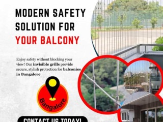 Clear-View Balcony Grills in Bangalore – Prestige Safety Nets