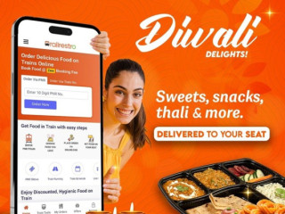 Diwali Food Delights Onboard with RailRestro: Order Now!