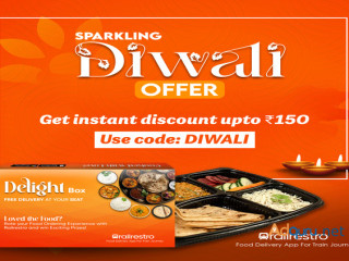 Festive Delights on the Go: Special Diwali Food OffersonTrains