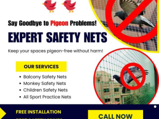 Pigeon Safety Nets Bangalore - Prestige Safety Nets