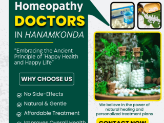 Experienced Homeopathy Doctors in Hanamkonda - Dr. Geetha’s Homeopathy Clinic