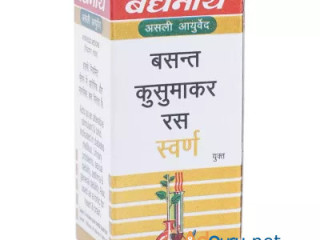 Buy Baidyanath Basant Kusumakar Ras for Vitality and Radiance