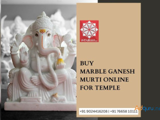 Buy Marble Ganesh Murti Online for Temple | Star Murti Museum