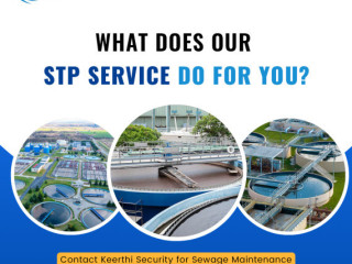 Advanced STP Services through Facility Management Companies in Bangalore - Keerthisecurity