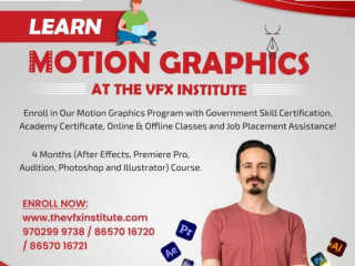 Motion Graphics Course in Mumbai - VFX Institute | Motion Graphic Designer Course Fees & Details