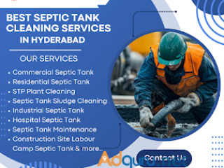 Septic Tank Cleaning Services in Hyderabad