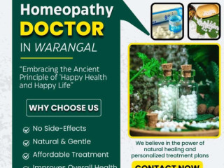 Best Homeopathy Doctor in Warangal Hanamkonda – Dr. Geetha