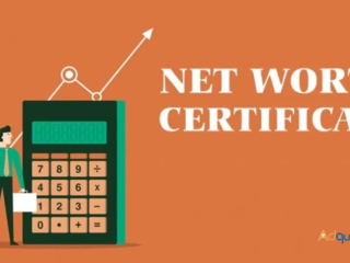 Get Your Net Worth Certificate Today - Call us!