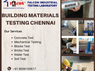 Building Materials Testing Chennai | Falcon Industrial Testing Laboratory