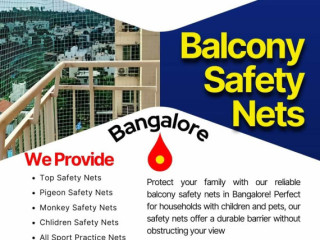 Top-Quality Balcony Safety Nets in Bangalore – Protect What Matters Most!