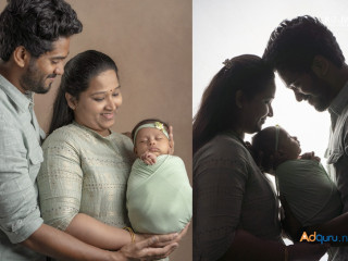 Newborn Photography With Parent in Madurai