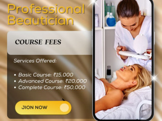 Professional Beautician Course Fees