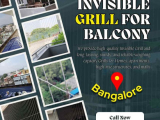 Stylish Invisible Grills for Safe Balconies in Bangalore – Prestige Safety Nets