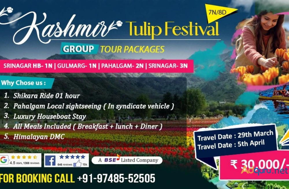 kashmir-tulip-festival-group-tour-packages-from-kolkata-magical-journey-to-paradise-big-0