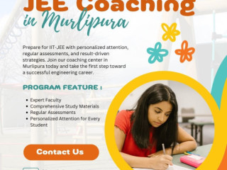 Join the Best JEE Coaching Center in Murlipura Today