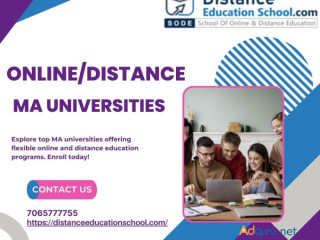 MA Distance Education Admission 2025