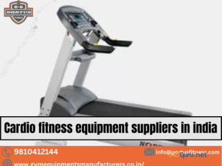 Cardio fitness equipment suppliers in india