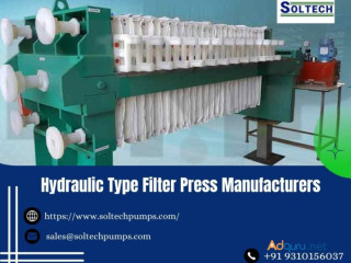 Hydraulic Type Filter Press Manufacturers