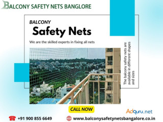 Protect Your Loved Ones with High-Quality Balcony Safety Nets in Bangalore by Venky Safety Nets