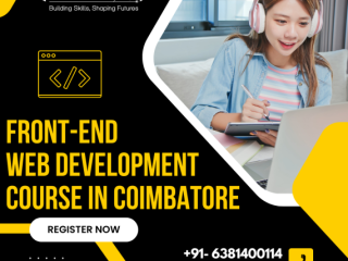 Front-End Web Development Course in Coimbatore