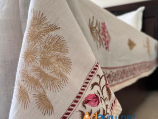 Indulge in Comfort with High Quality Pure Linen Bedcover in India