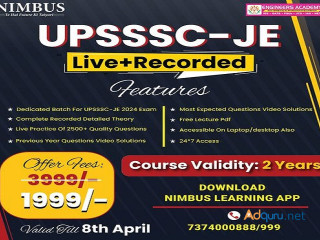 What is the UPSSSC JE 2024 Exam Pattern?