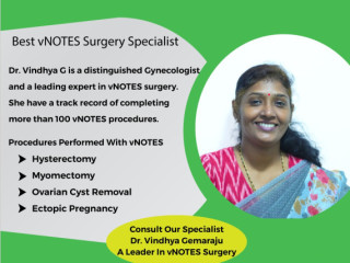 Experienced and Skilled VNOTES Specialist in Hyderabad - Dr. Vindhya Gemaraju