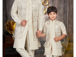 Father Son Outfit Wholesale Market Delhi | Lekhus Collection