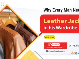Why Every Man Needs a Leather Jacket in His Wardrobe