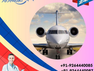 Book Finest Angel Air Ambulance Services in Gorakhpur with Modern ICU