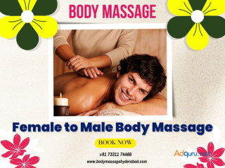 Female to Male Body Massage in Hyderabad