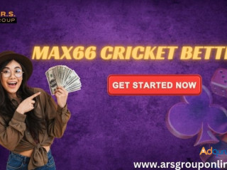 Extra Welcome Bonus with Max66 Cricket Betting