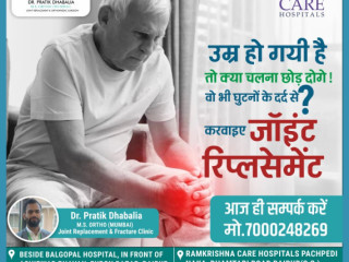 Best Joint Replacement and Trauma Surgeon specialist in Raipur | Dr. Pratik Dhabalia