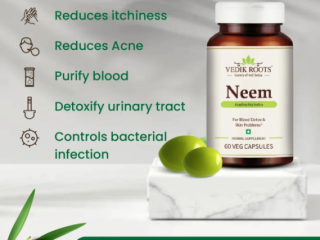 Neem Capsules - An Effective Ayurvedic Supplement For Detox, Skin Diso