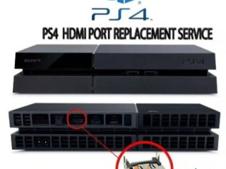 We replace damaged{PS4}HDMI port