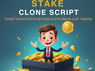 Create your online casino quickly with our stake clone script