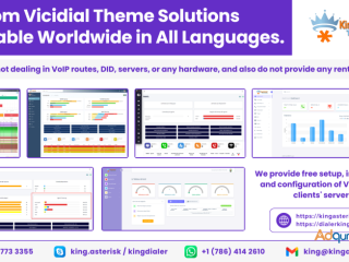 Custom Vicidial Theme Solutions available worldwide