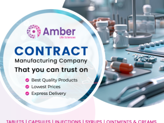 Amber Lifesciences: Expert in Contract Manufacturing for Global Markets